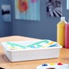 School Smart Sturdy Plastic Storage Tray, Multifunctional Design for Classroom,