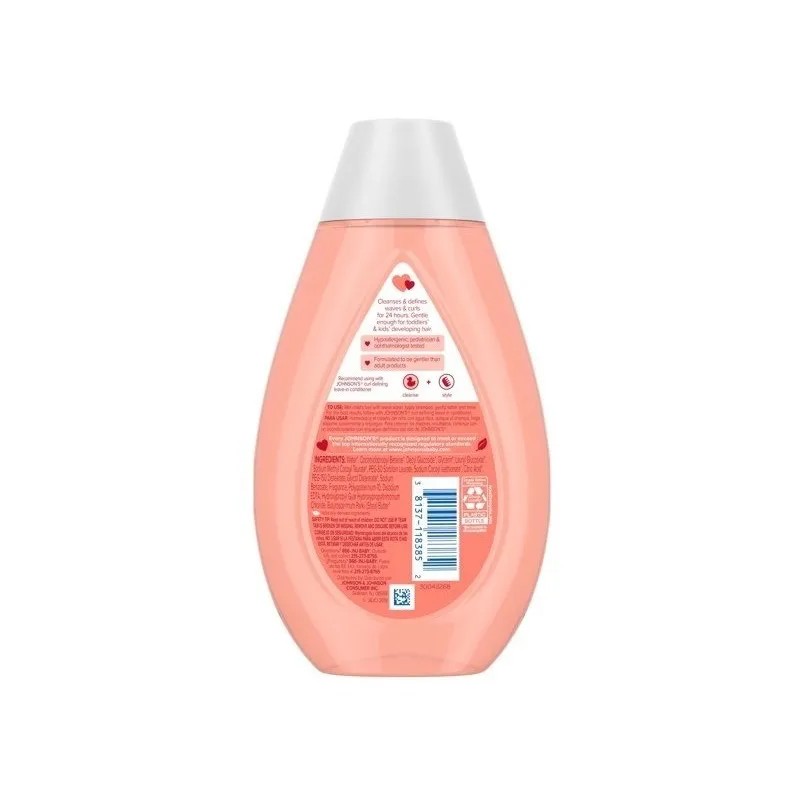 Curl Shampoo Kids Babies Champú Rizos Niños Bebés Johnson's