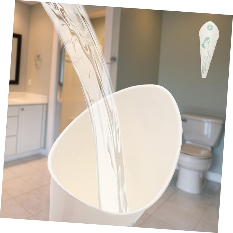 SUPVOX Lightweight Female Stand-up Urinal 12pcs Disposable Urination Funnel for
