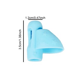 6 Pcs Pencil Grippers, Toddler Pencil Grip Pencil Holder for Kids Learning Tool Stationery Aid Grip Posture Correction Device Pencil Gripper Kids for Writing Posture.