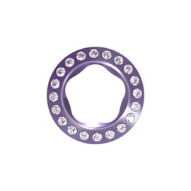 Universal Replacement Diamond Ring Set of 1 for iqos iluma/iqos iluma prime Holder Compatible with IQOS ILUMA Prime/ILUMA Interchangeable Premium Comes with a removal tool for easy replacement, purple