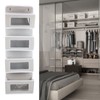 Over Door Organizer 4 Tiers Sturdy Widened Hook Nonwovens Widely