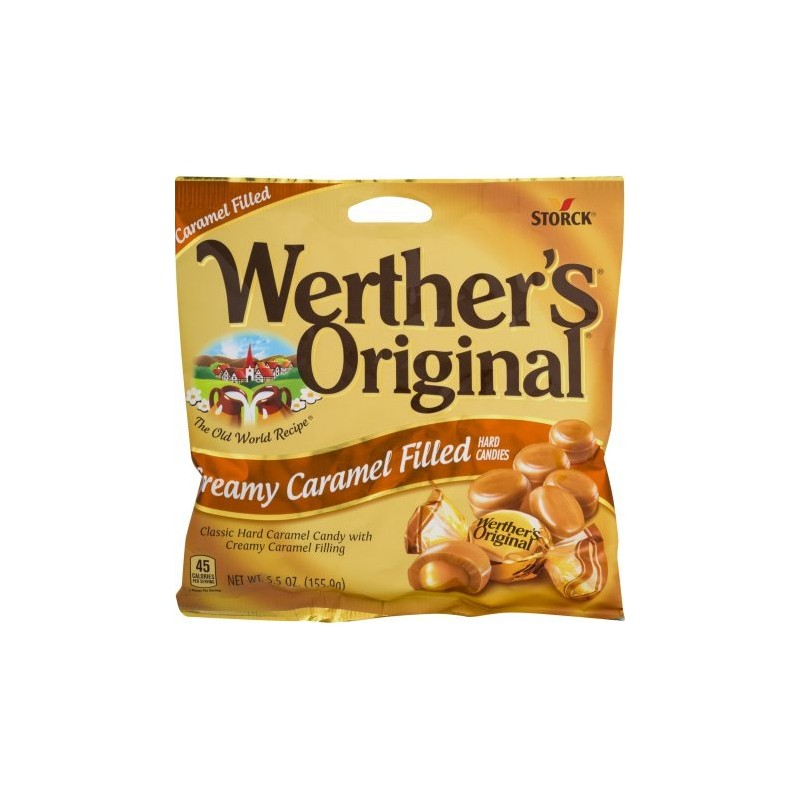 Werther's Original, Creamy Caramel Filled Hard Candy, 5.5 Ounce (Pack