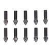 10Pcs Extruder Nozzle Kit 0.2 0.4 0.6 0.8 1mm Hardened