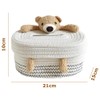 Woven Tissue Box, Rectangle Tissue Holder,Cartoon Napkin Holder,Tissue Box Organizer,