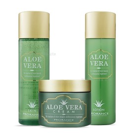 Prolance Aloe Vera Skin 200ml + Lotion 200ml + Cream 100ml / Single Item / 프로랑스 알로에베라 스킨200ml+로션200ml+크림100ml단품