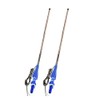 HONLEEX 2Pcs 3FT RGB LED Whip Lights 270° Auto Strobe
