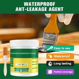 Invisible Waterproof Agent,New Waterproof Insulating Sealant,Transparent Waterproof Coating,Transparent Repairing Leak Waterproof Adhesive,Clear Super Strong Adhesive Seal Waterproof Coating(300g)