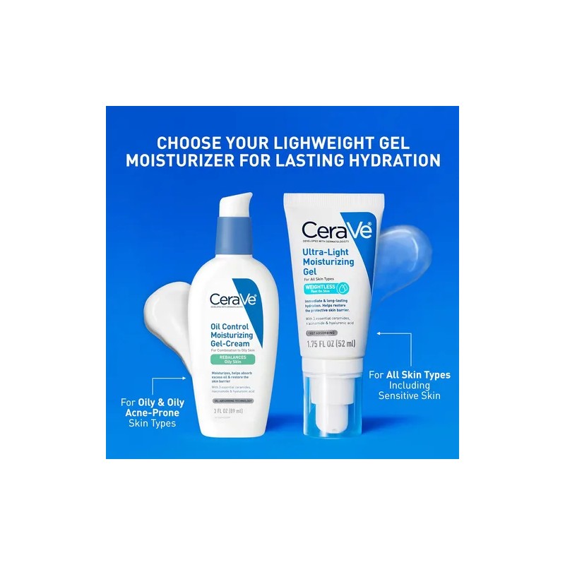 Cerave Gel Hidratante Oil Control, Crema Hidratante Facial P