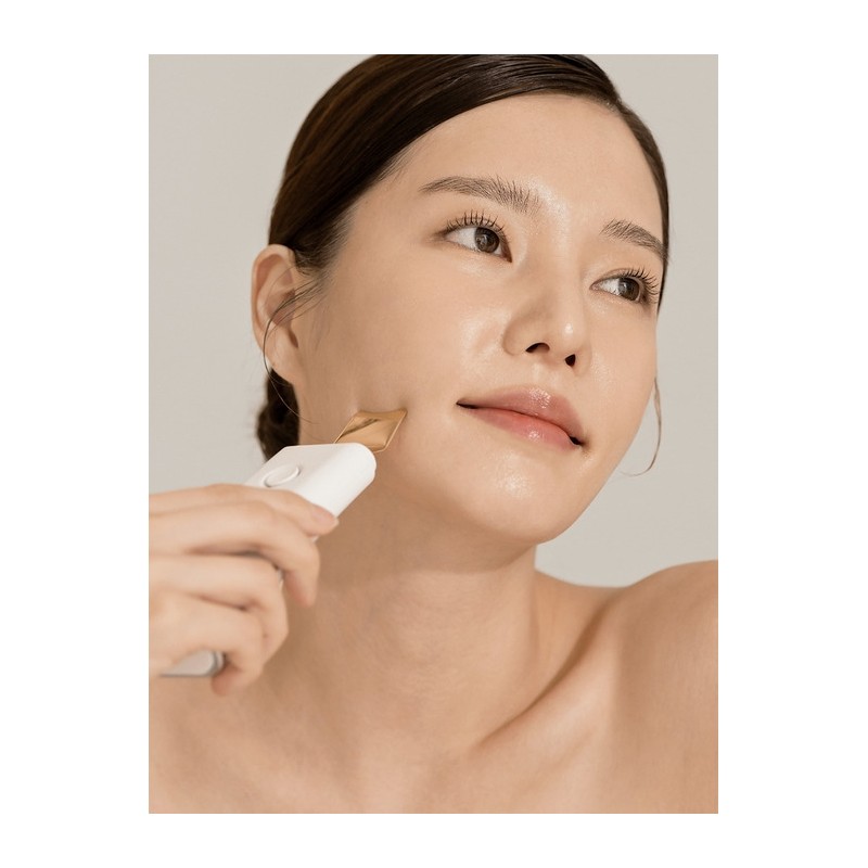 24K galvanic+ ultrasonic water peeling 3in1 glass bead skin jet