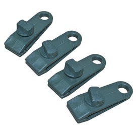 Faithfull TARPCLIPS Instant Clip On Tarpaulin Eyelets (Pack of 4), APT0806-APE