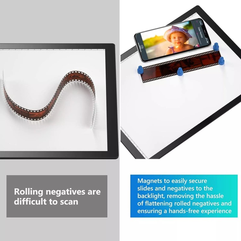 eyesen Slide Viewer Light Box for Scanning Film Negatives and