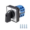 VictorsHome Changeover Switch LW28-63 3 Positions 12 Terminals Universal Rotary