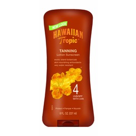 Hawaiian Tropic Dark Tanning Lotion - SPF 4, 8-Fluid Ounce Bottles (Pack of 2)