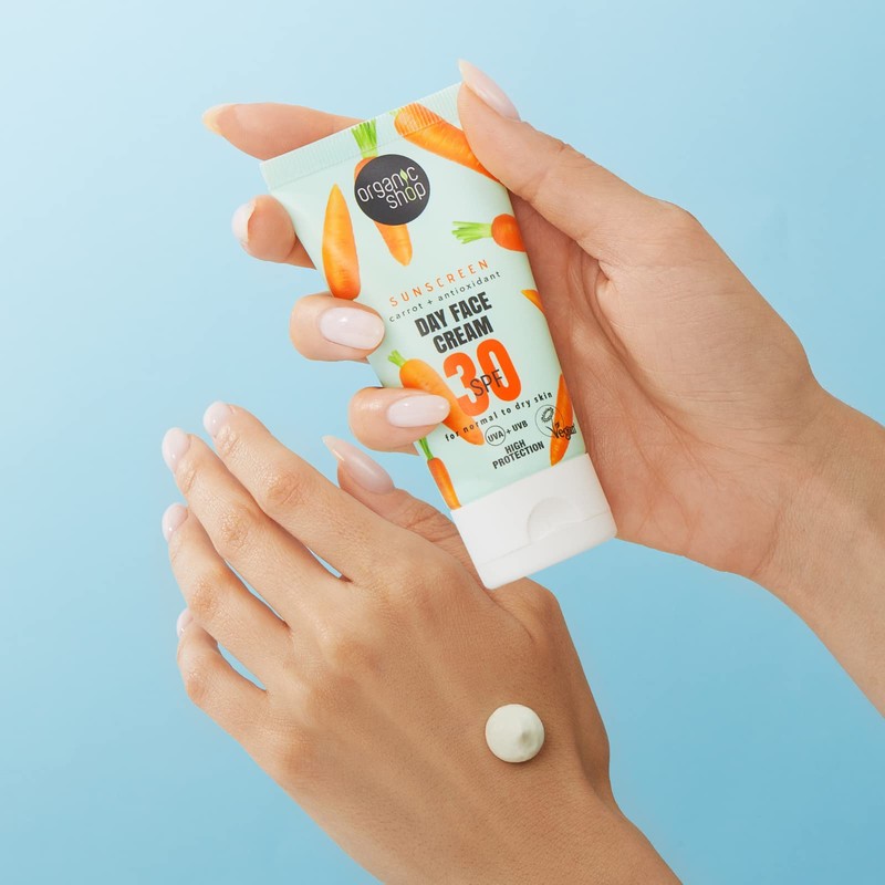 Organic Shop Organic Shop Sunscreen Day Face Cream 30 SPF