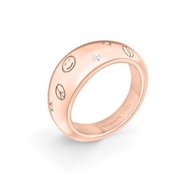 Tamaris Ring TJ-0355, 56, Stainless Steel, Cubic Zirconia
