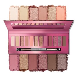 12 Colour Matte Eyeshadow Palette, Creamy & Blendable Contouring Eye Shadows, Highly Pigmented Long Lasting Eye Makeup Palette for Natural Makeup