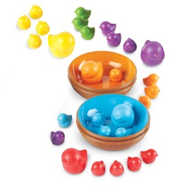 Learning Resources Birds in a Nest Sorting Set, Fine Motor Toy