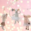 Sass & Belle Fairy Mouse with Star Wand Felt Hanging