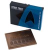 Eaglemoss Voyager Blue Star Trek U.S.S Dedication Plaque Die-Cast Toy