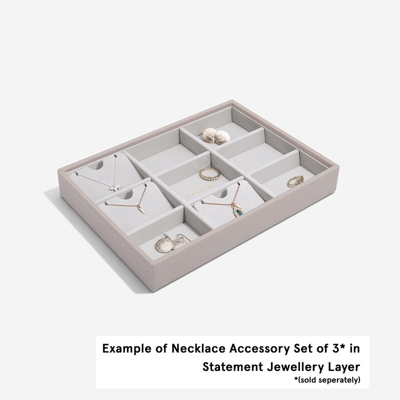 Stackers Taupe Classic Statement Jewellery Compartment
