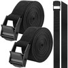2 Pcs Tie Down Straps 300CM, Caianwin Heavy Duty Lashing