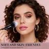 BS-MALL Soft Professional Makeup Brush Set - 4 Travel-Friendly Daily