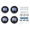 GPS Speedometer, 2.36" DC1024V GPS Speedometer Odometer LCD Digital Gauge