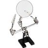 WWZMDiB Helping Hand Magnifier Adjustable 5X Magnifying Glass,with Dual Adjustable