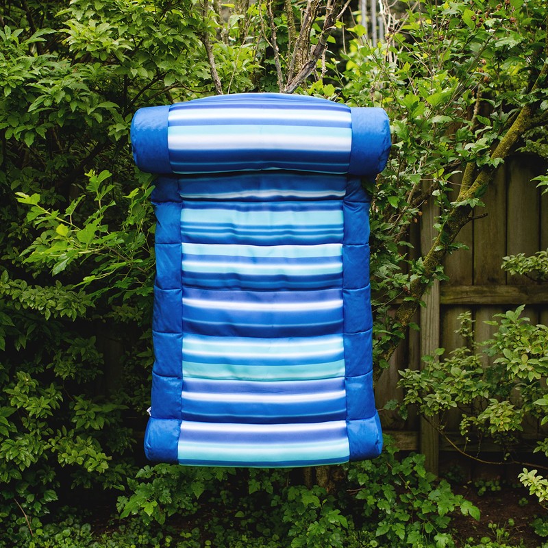 Big Joe Kona Hammock No Inflation Needed Pool Lounger with