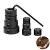 9 PCS Drill Bit Depth Stop Collar Ring Positioner Locator,
