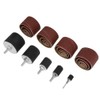 25pcs Spindle Sanding Drum Sander Tool Kit Set with Case