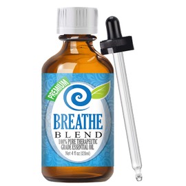 Healing Solutions Breathe Blend Essential Oil - 100% Pure Therapeutic Grade - 120ml