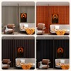 Eazart 3D Slat Wall Panels, WPC Wood Strip Texture Panels