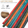 BamLue 10 Pairs - 5 Colors Fiberglass Chopsticks - Reusable