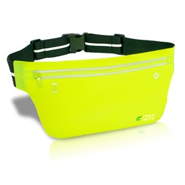 Fitter's niche Ultra Slim Fanny Waist Pack, Water Resistant Fashion Running Bag, Reflective Adjustable Elastic Belt, Holds Phones up to 6.7inch, Men Women Indoor Outdoor Sports Workouts Gym Exercises
