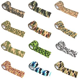 Wound dressing self-adhering bandage.