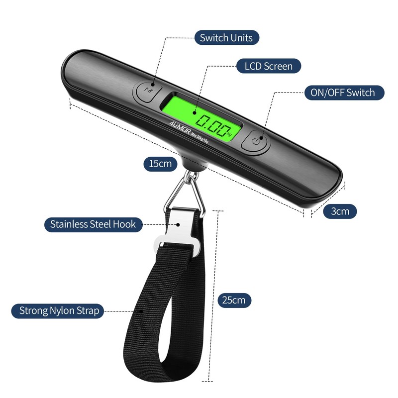4UMOR Suitcase Scales
