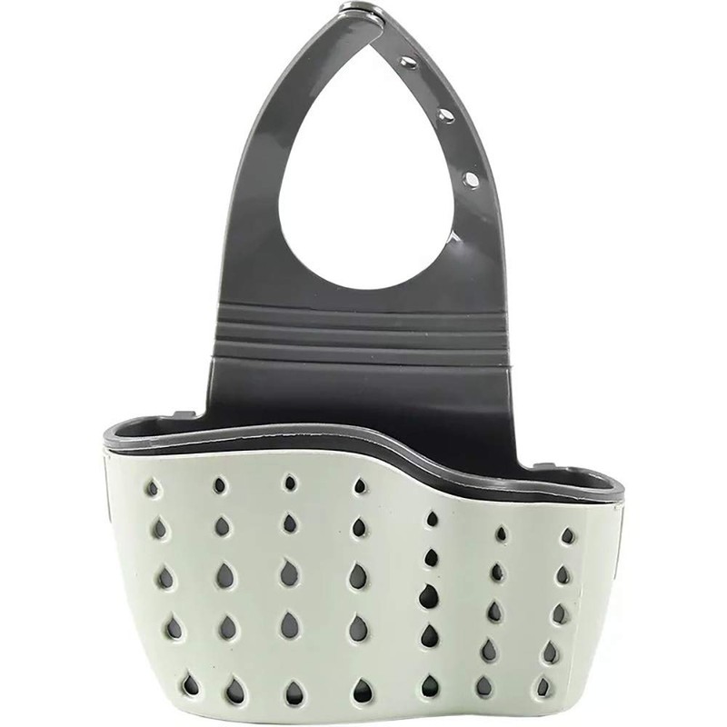 Sink Sponge Holder Kitchen Adjustable Organizer Sink Caddy Drain Basket