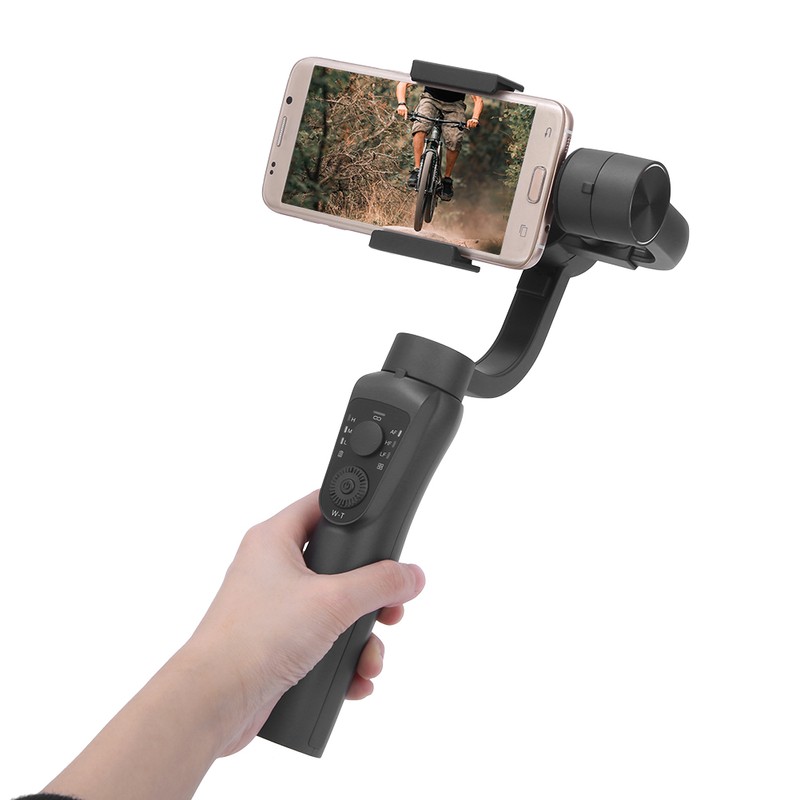 Three Axis Anti Shaking Phone Ballhead Handheld Stabilizer for Multifunctional