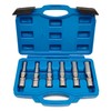 JEUCLEL 6PCS 3/8" Glow Plug Socket Set, Universal Joint 8-16mm,