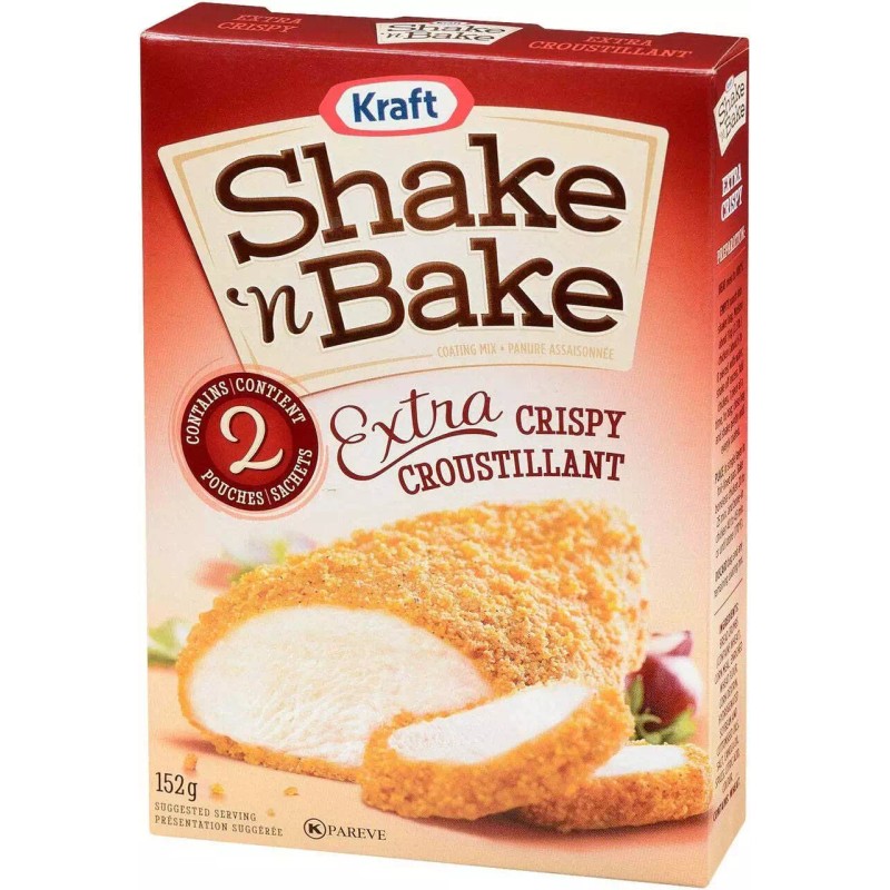 Kraft Shake 'n Bake Extra Crispy Original Coating Mix, 152g/5.3