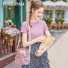 PORRASSO Cute Shoulder Bag Girls Shoulder Bag with Doll Pendant