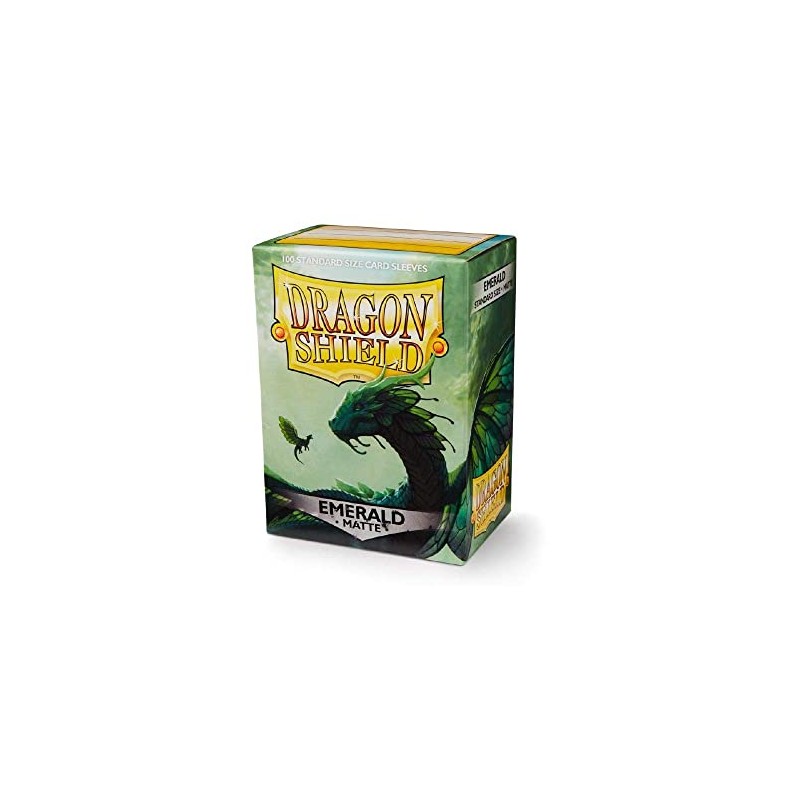 Dragon Shield Matte Emerald Standard Size 100 ct Card Sleeves