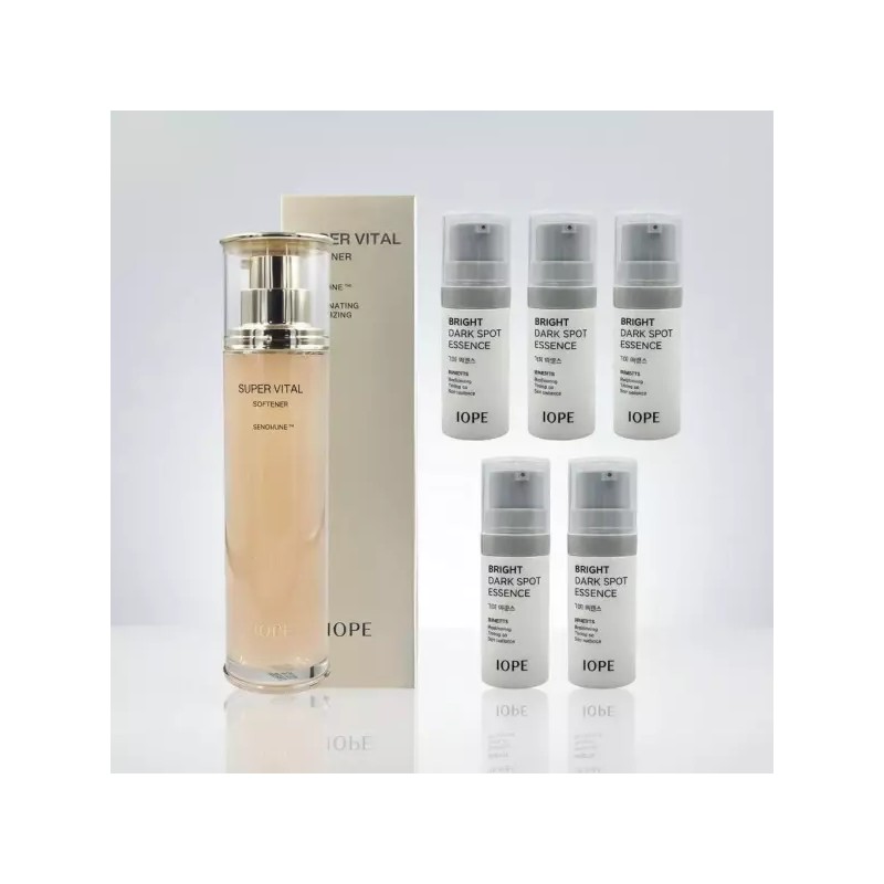 IOPE NEW 아이오페 슈퍼바이탈 스킨 소프너150ml+소프너/에멀젼/크림/세럼/에센스 추가증 정 구성선택 NEW