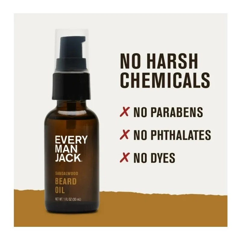 Every Man Jack Beard Oil Aceite Para Barba Hidratante Aged