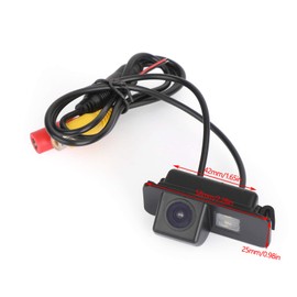 Topteng Car Reverse Backup Camera, Reverse Back Up CDD Camera Fit for Fo-rd MONDEO/for FIESTA/for FOCUS HATCHBACK/for S-Max/for KUGA