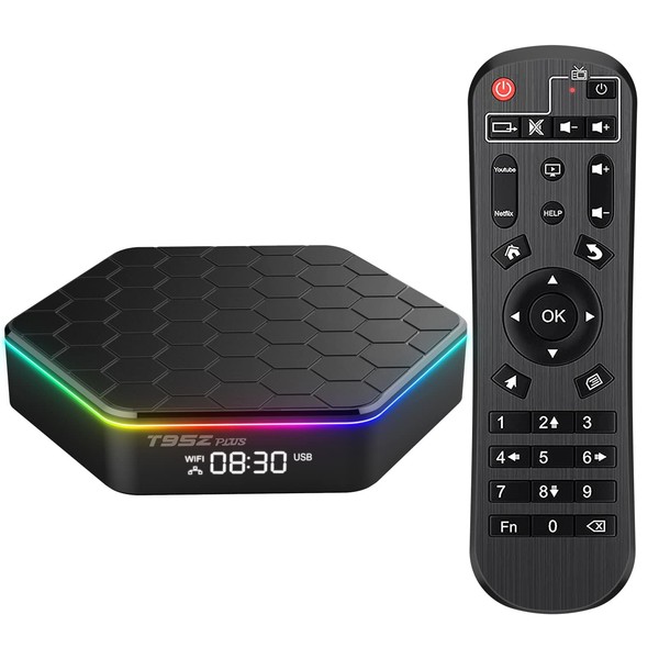 Android 12.0 TV Box, 4GB RAM 32GB Android Box ROM Allwinner H618 Quad core 64-bit Support HD 6K/ 3D/ H.265 Ethernet 2.4/5G Dual WiFi BT 5.0