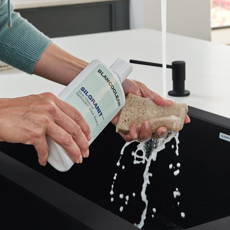 BLANCO 406200 BLANCOCLEAN Daily Silgranit Sink Cleaner, 15 oz, White,
