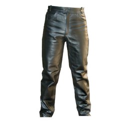 PERRINI Motorcycle Leather Pants Without Knee seams-34